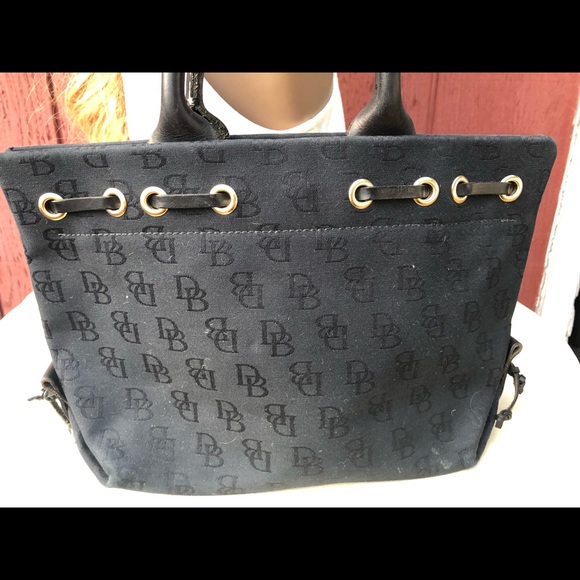 Dooney Bourke Vintage Hobo Black Purse - Picture 7 of 9